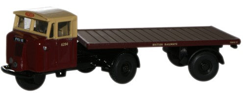 Oxford Diecast British Rail Mechanical Horse Flatbed Trailer - 1:76 Sc 76MH016