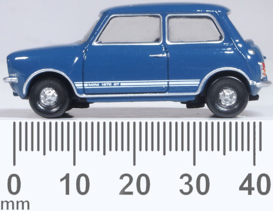 Oxford Diecast Mini 1275GT Teal Blue