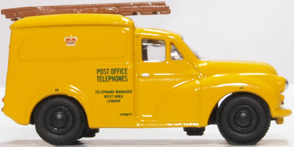Oxford Diecast Morris 1000 Post Office Telephones Yellow 76MM061