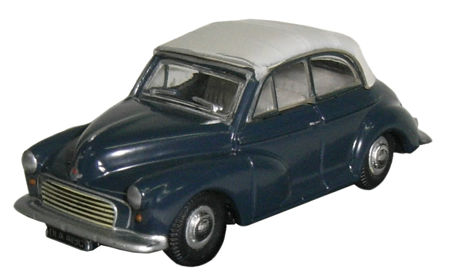 Oxford Diecast Traf Blue/Pearl Grey Minor - 1:76 Scale 76MMC004