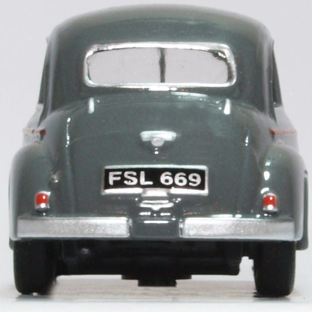 Oxford Diecast Morris Minor MM Saloon Clarendon Grey 76MMS006