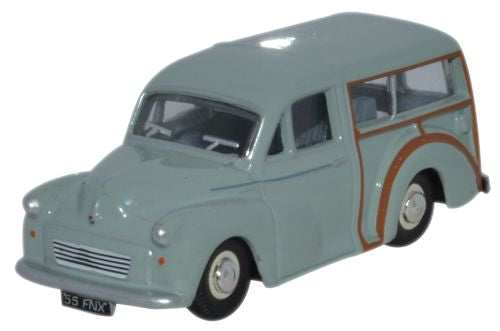 Oxford Diecast Morris Minor Traveller Smoke Grey - 1:76 Scale 76MMT009