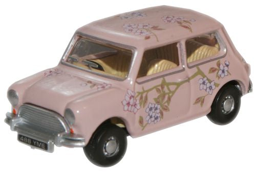 Oxford Diecast M & S Floral Classic Mini - 1:76 Scale 76MN006