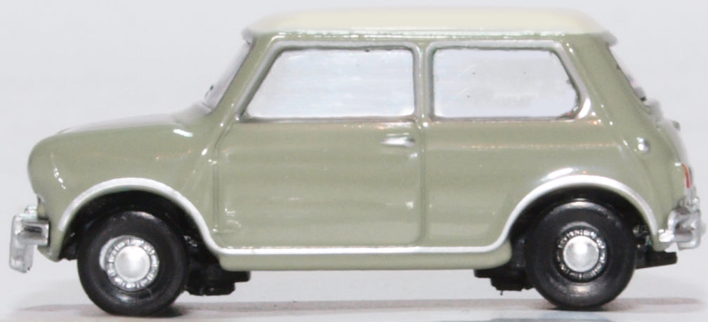 Oxford Diecast Classic Mini Tweed Grey OEW 76MN009