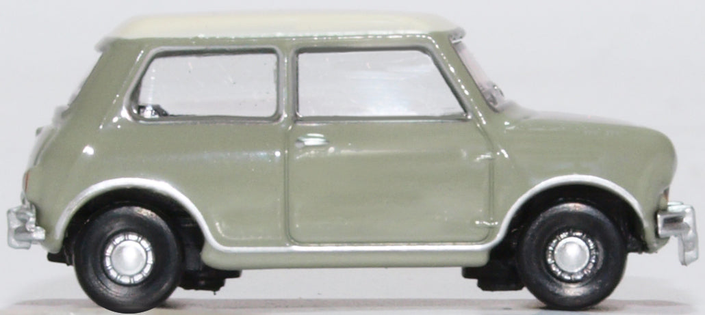 Oxford Diecast Classic Mini Tweed Grey OEW 76MN009