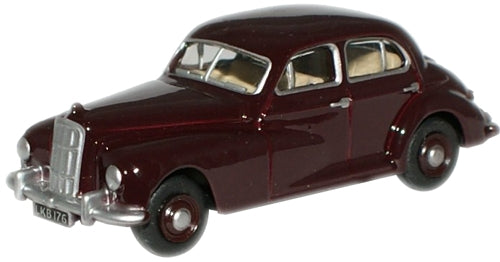 Oxford Diecast Maroon Morris Six - 1:76 Scale 76MS001