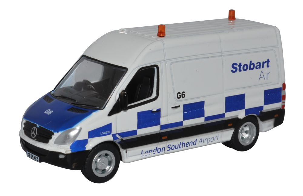 Oxford Diecast Mercedes Sprinter Van Stobart Air 76MSV001