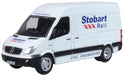 Oxford Diecast Mercedes Sprinter Van Stobart Rail 76MSV002