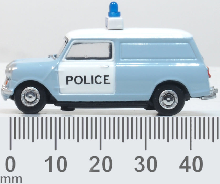 OXFORD DIECAST 1:76 Scale Mini Van West Mercia Police Panda