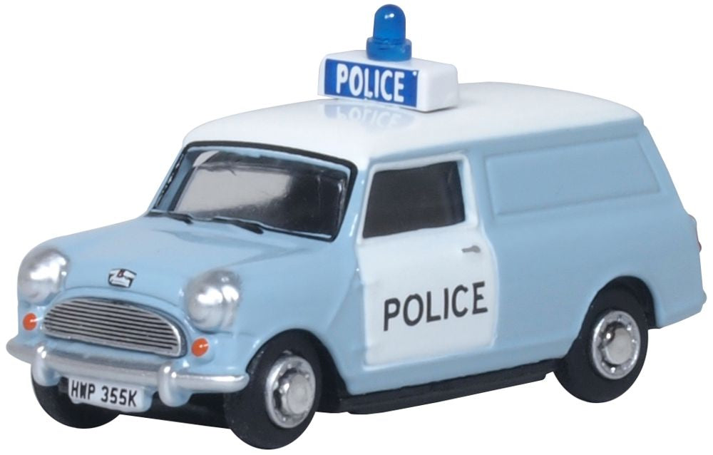 OXFORD DIECAST 1:76 Scale Mini Van West Mercia Police Panda — Oxford Diecast