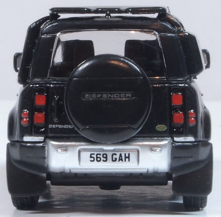 Oxford Diecast New Defender 110 Explorer Santorini Black