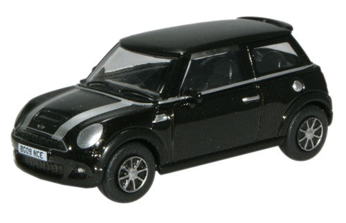 Oxford Diecast Midnight Black New Mini - 1:76 Scale 76NMN003
