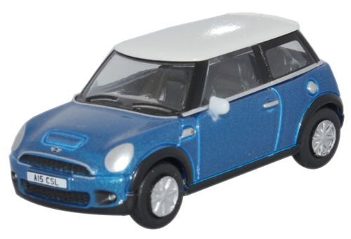 Oxford Diecast Mini Laser Blue - 1:76 Scale 76NMN006