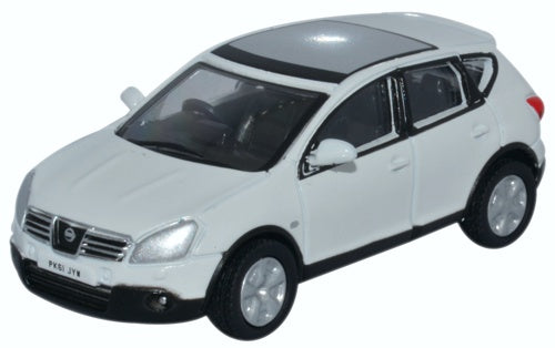 Oxford Diecast Nissan Qashqai White 1:76 Scale 76NQ004