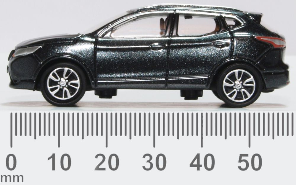 Oxford Diecast Nissan Qashqai J11 Pearl Black Metallic 76NQ2002