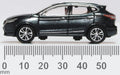 Oxford Diecast Nissan Qashqai J11 Pearl Black Metallic 76NQ2002