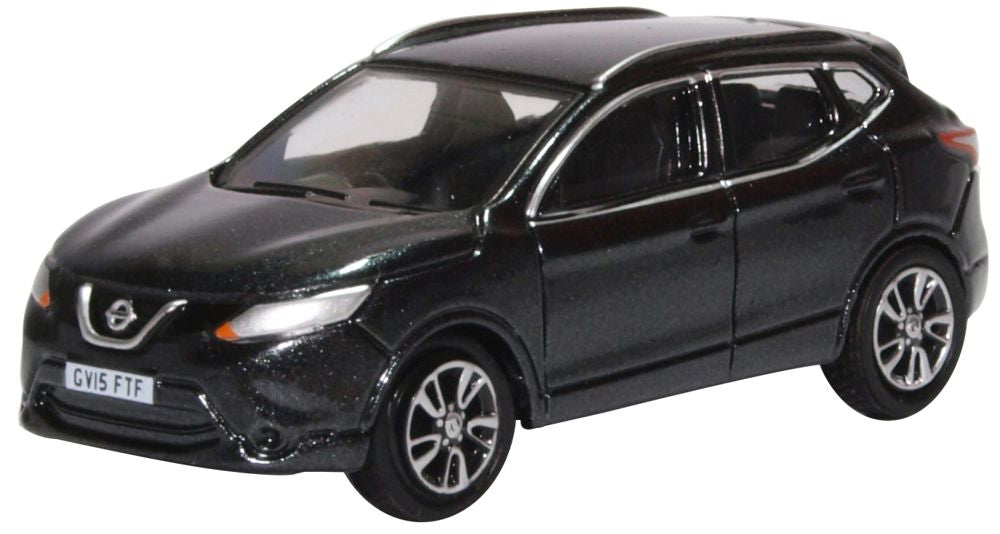 Oxford Diecast Nissan Qashqai J11 Pearl Black Metallic 76NQ2002