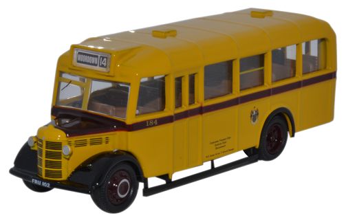 Oxford Diecast Bedford OWB Bournemouth Corporation - 1:76 Scale 76OWB009