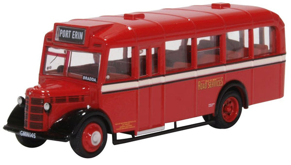 OXFORD DIECAST 1:76 Scale Bedford OWB Isle of Man Road Services