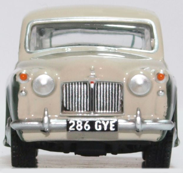 Oxford Diecast Rover P4 Stone Grey and Juniper Green 76P4004