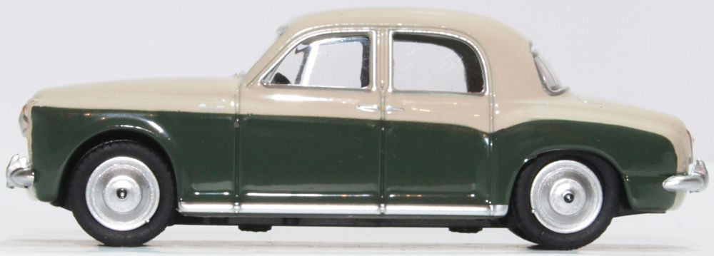 Oxford Diecast Rover P4 Stone Grey and Juniper Green 76P4004
