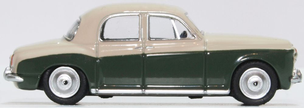 Oxford Diecast Rover P4 Stone Grey and Juniper Green 76P4004
