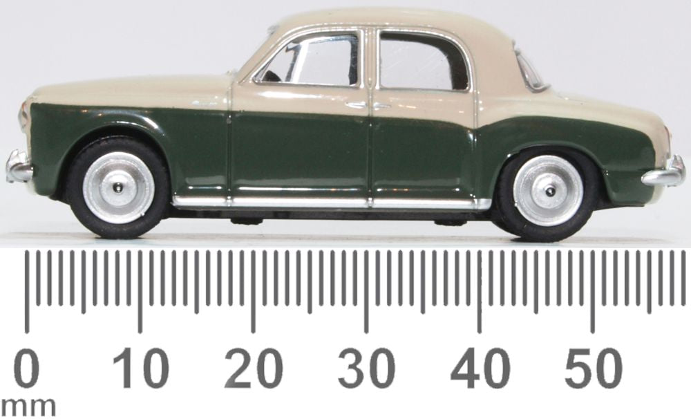 Oxford Diecast Rover P4 Stone Grey and Juniper Green 76P4004
