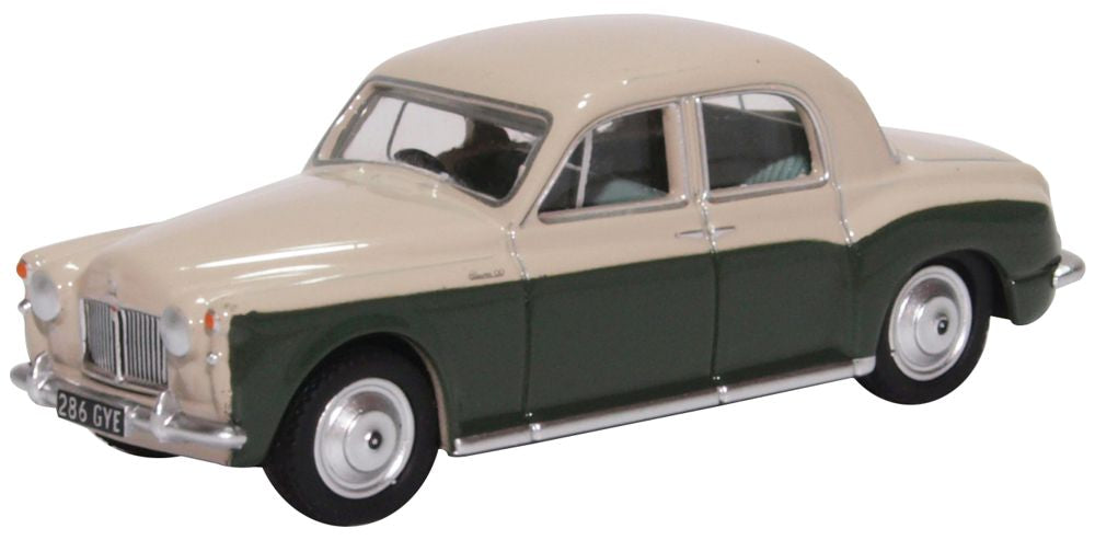 Oxford Diecast Rover P4 Stone Grey and Juniper Green 76P4004