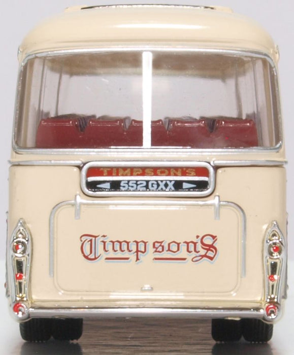 Oxford Diecast Plaxton Panorama A. Timpson & Sons Ltd 76PAN008