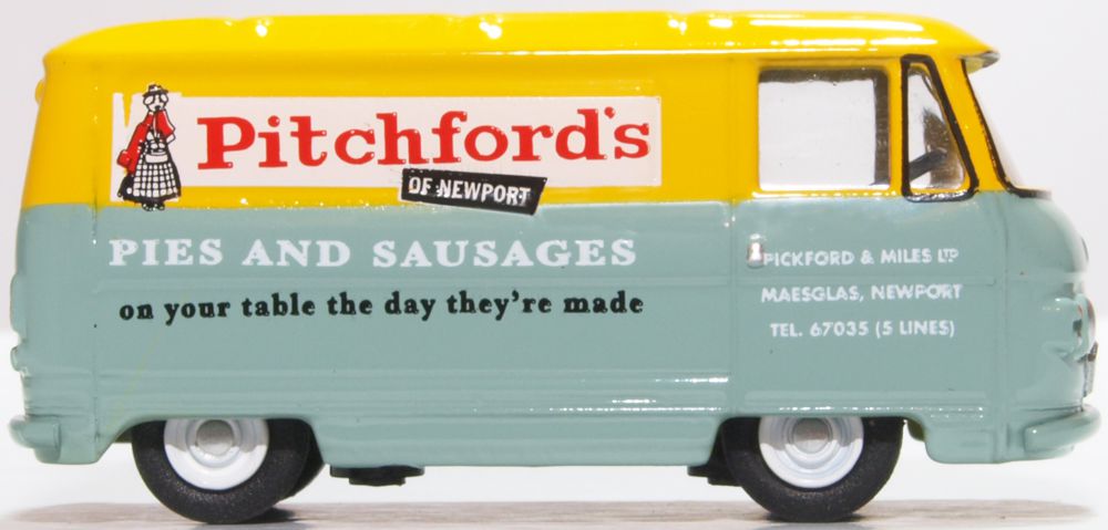Oxford Diecast Commer PB Van Pitchford & Miles 76PB009