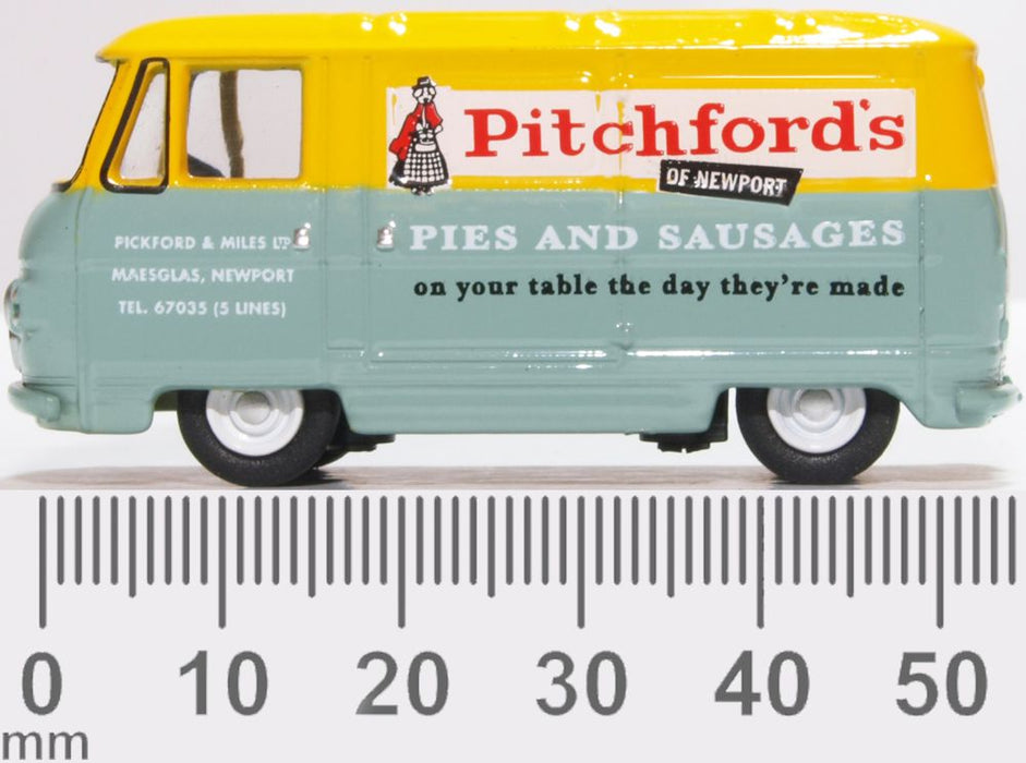 Oxford Diecast Commer PB Van Pitchford & Miles 76PB009
