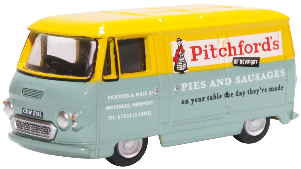 Oxford Diecast Commer PB Van Pitchford & Miles 76PB009
