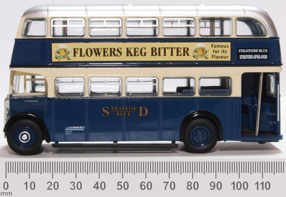Oxford Diecast Leyland PD2/12 Stratford Blue 76PD2006