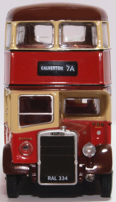 Oxford Diecast Leyland PD2/12 Barton 76PD2007