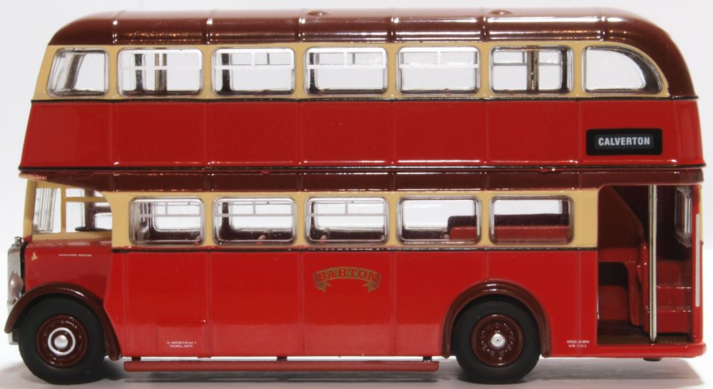 Oxford Diecast Leyland PD2/12 Barton 76PD2007