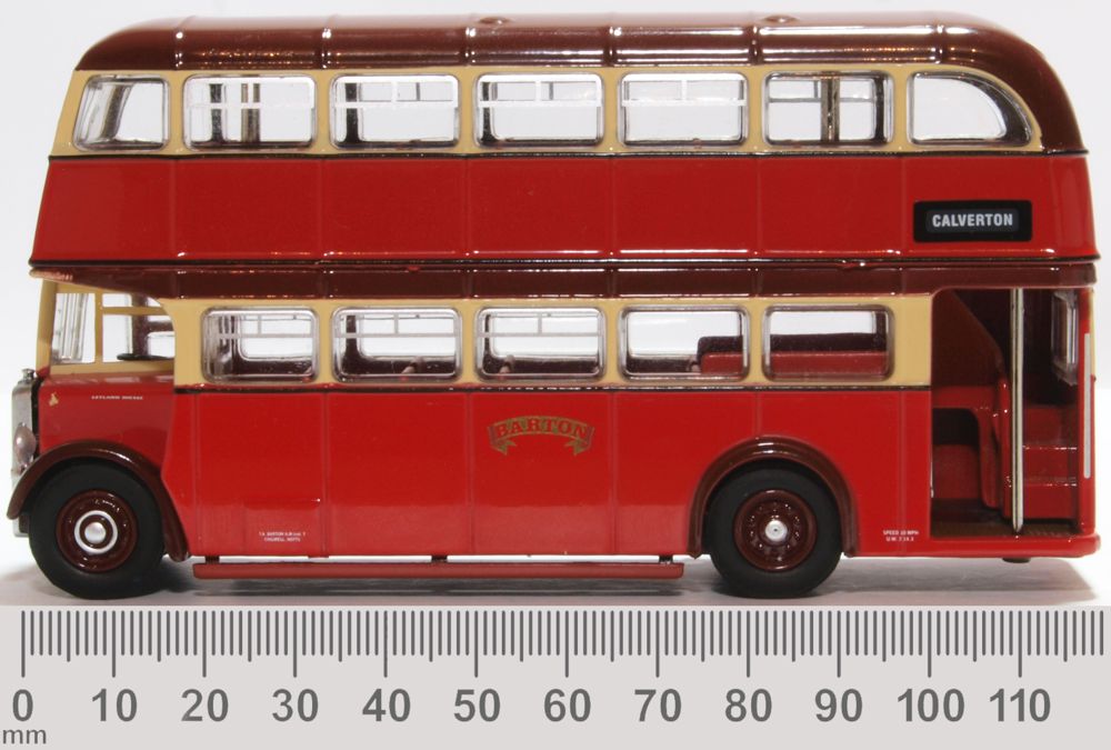 Oxford Diecast Leyland PD2/12 Barton 76PD2007