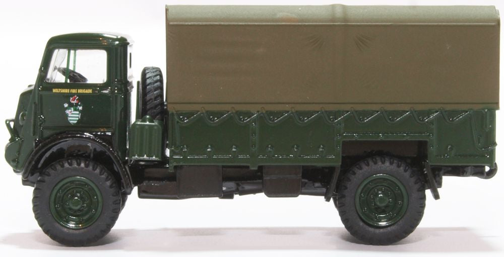Oxford Diecast Bedford QLD Wiltshire Fire Brigade 76QLD006
