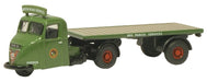 Oxford Diecast BRS Parcels Scammell Scarab Flatbed Trailer - 1:76 Scal 76RAB005