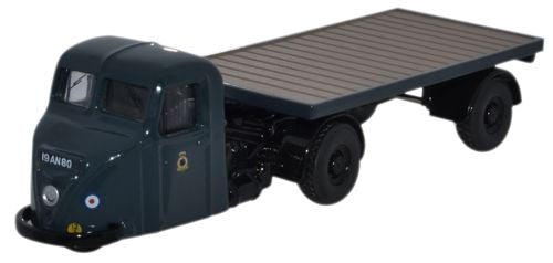 Oxford Diecast Scammell Scarab Flatbed Trailer RAF - 1:76 Scale 76RAB011