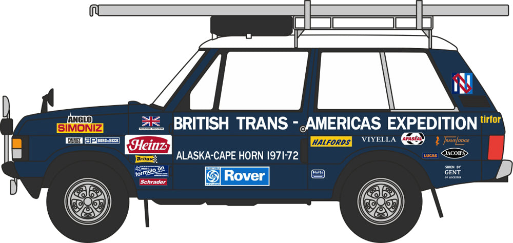 Oxford Diecast Range Rover Classic Darien Gap 76RCL002