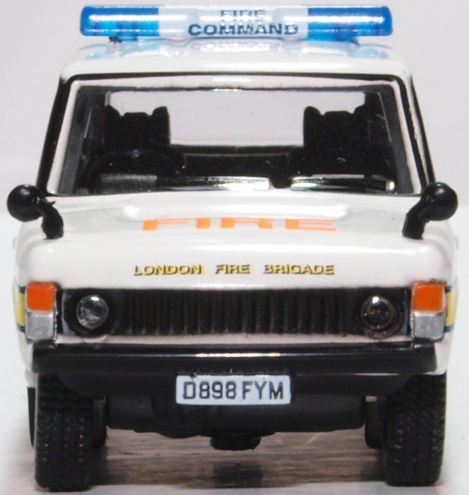 Oxford Diecast Range Rover Classic London Fire Brigade 76RCL004