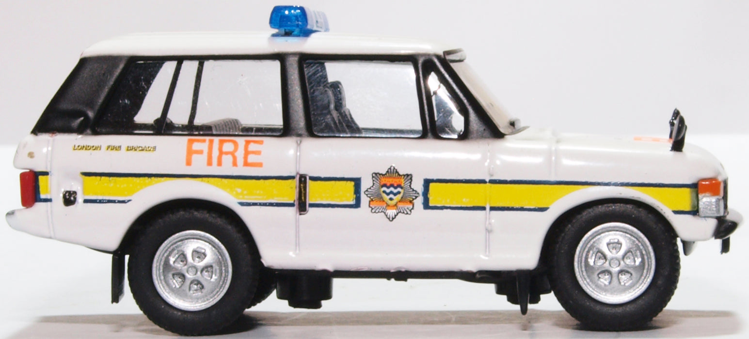 Oxford Diecast Range Rover Classic London Fire Brigade 76RCL004