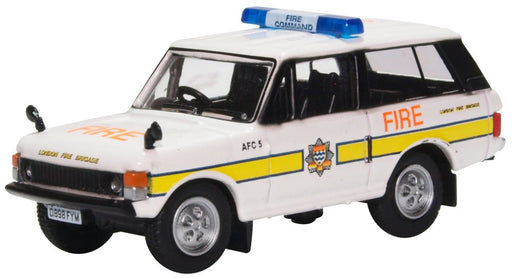 Oxford Diecast Range Rover Classic London Fire Brigade 76RCL004