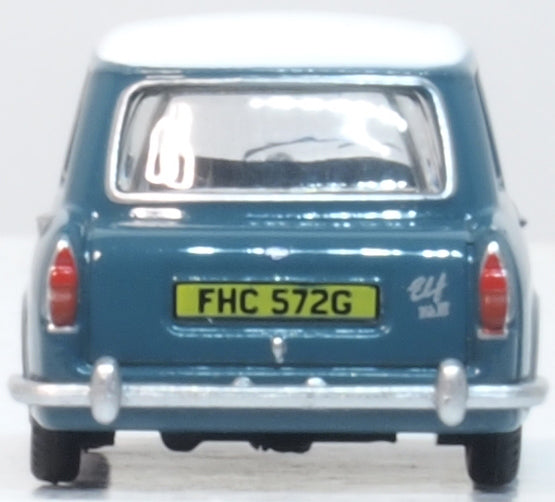 Oxford Diecast Riley Elf MKIII Persian Blue Snowberry White 1:76 Scale