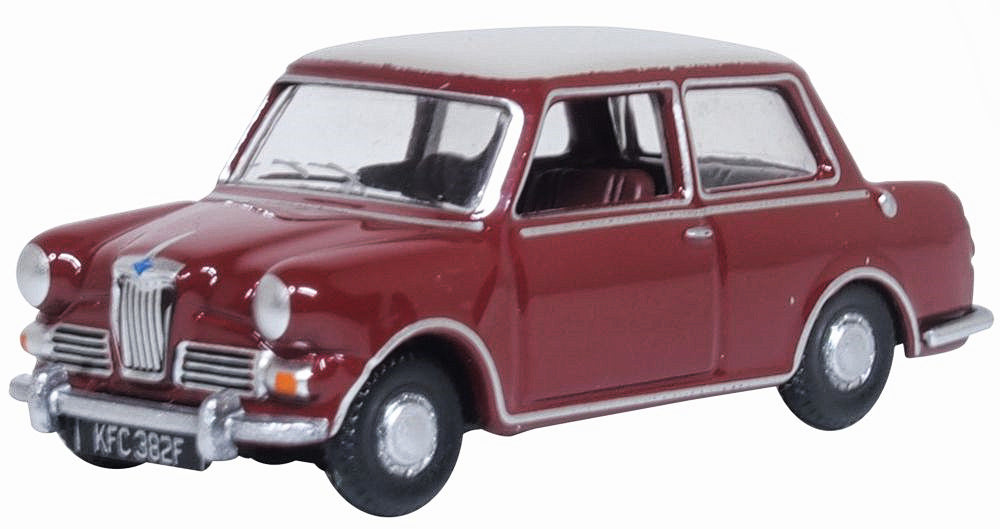 Oxford Diecast Damask Red Whitehall Beige Riley Elf MKIII 1:76 Scale. 76RE004