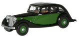 Oxford Diecast Green/Black Riley Kestrel - 1:76 Scale 76RK003