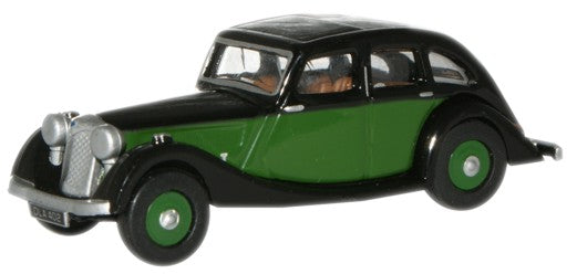 Oxford Diecast Green/Black Riley Kestrel - 1:76 Scale 76RK003