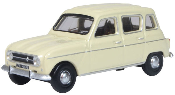 Oxford DIECAST 1:76 Scale Renault 4 Beige — Oxford Diecast