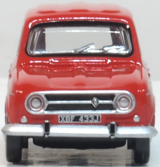 Oxford Diecast Renault 4 Red