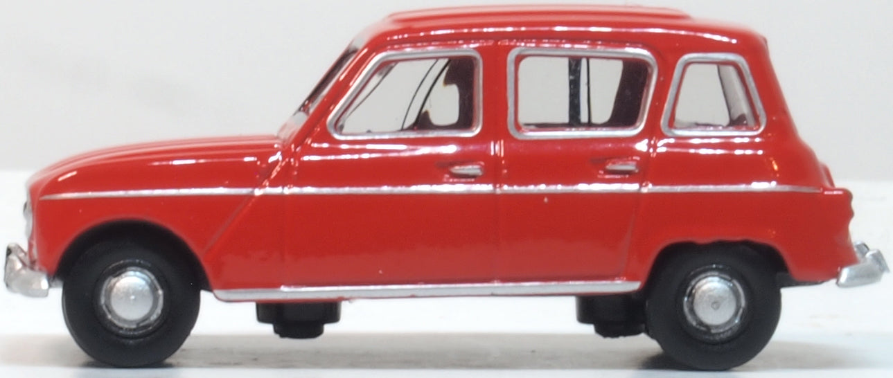 Oxford Diecast Renault 4 Red